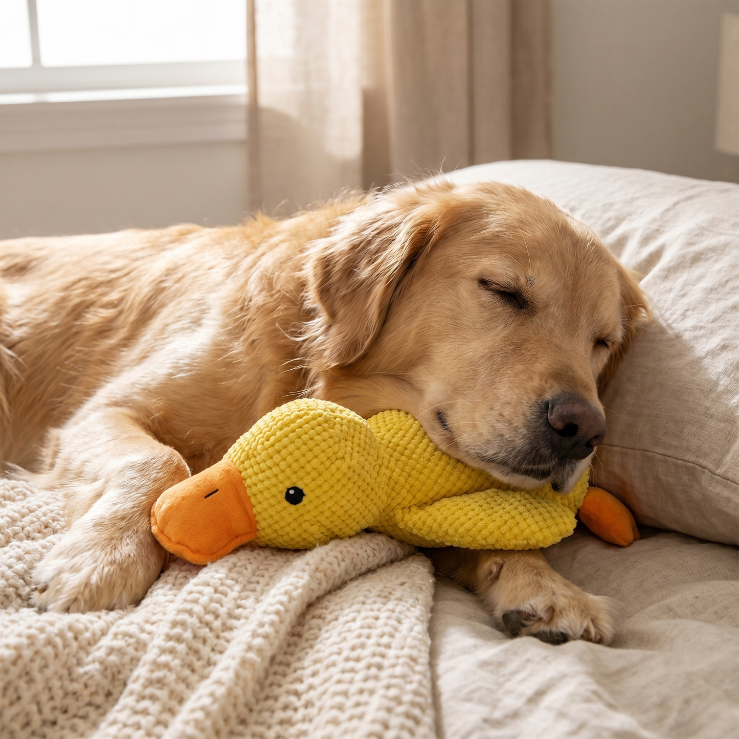 The Calm Duck | Anxiety-Relief Plush Dogs Love